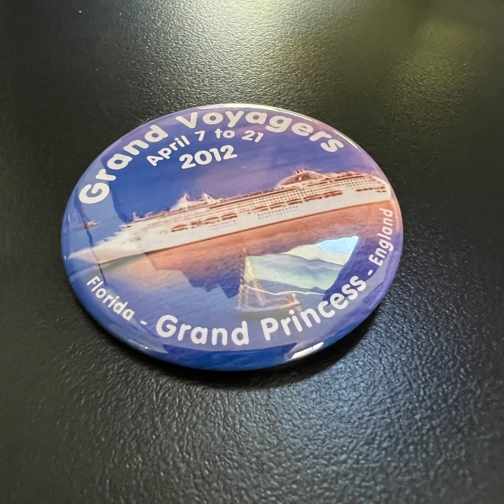 Princess Cruises Pin Grand Princess Grand Voyagers April 7 to 21 2012‎ - Picture 3 of 8